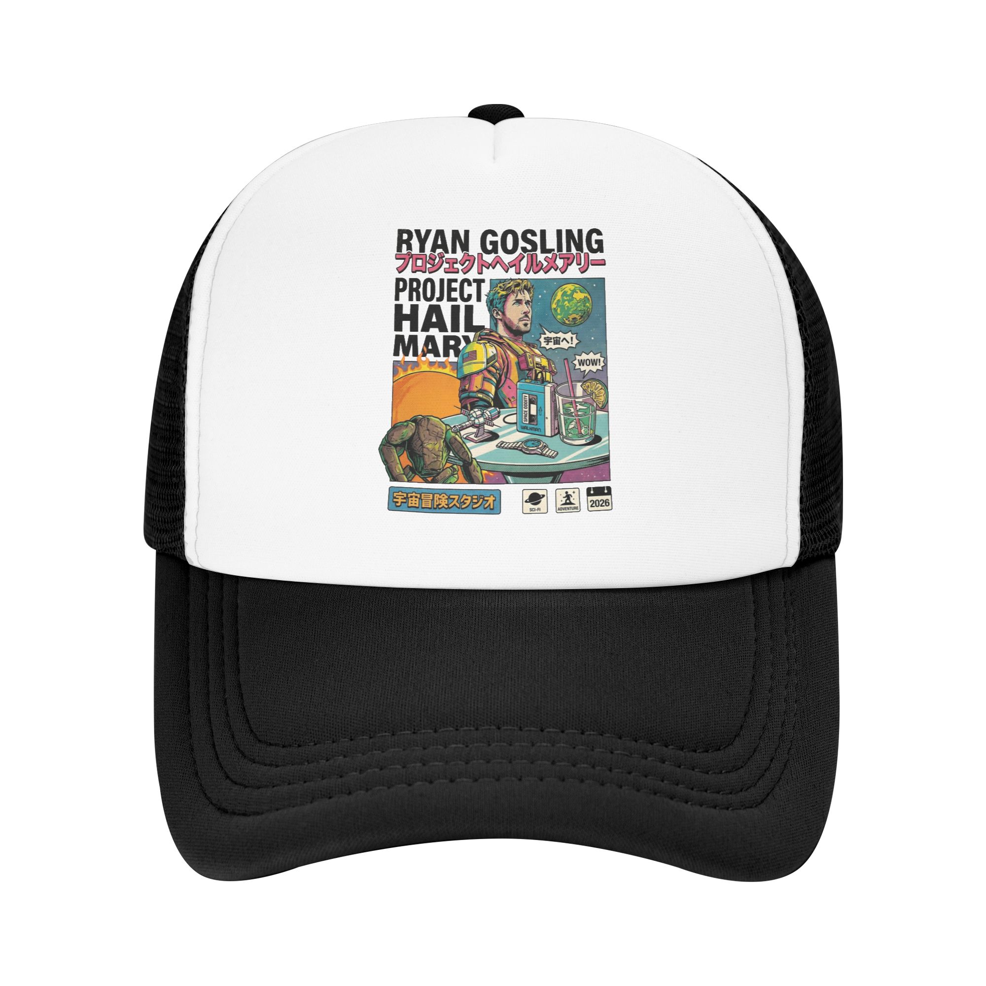 Gorra de camionero Hail Mary p - Golf Cap Dad reseña y precio