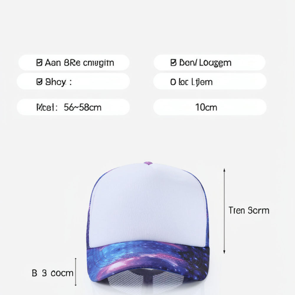 Gorra de malla transpirable un - Trucker Cap Mesh reseña y precio